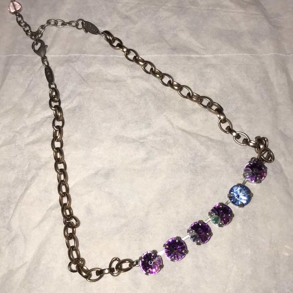 Sabika Pendant Necklace With Large Stones